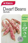 Seed - Yates Beans - Borlotti Dwarf C