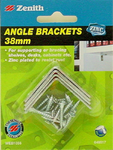 Angle Bracket 38mm Zinc Plated Pk4
