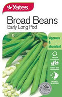 Seed - Yates Broad Bean - Early Long Pod A