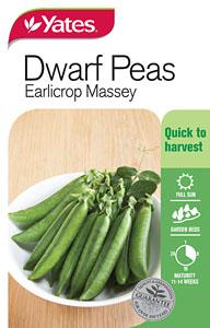 Seed - Yates Peas - Earlicrop Massey A