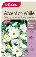 Seed - Yates Accent On White Flowers seed mix