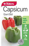 Seed - Yates Capsicum - Giant Bell