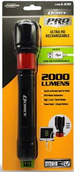 Torch Flashlight Powerbank Pro Series USB 2000 Lumen