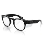 SafeStyle Safety Glasses - CRUISERS Black Frame - Clear Lens
