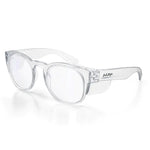 SafeStyle Safety Glasses - CRUISERS Clear Frame - Clear Lens