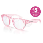 SafeStyle Safety Glasses - CRUISERS Pink Frame - Clear Lens
