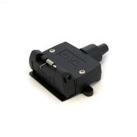 Trailer Plug - 7 Pin Flat Socket with Nylon Housing