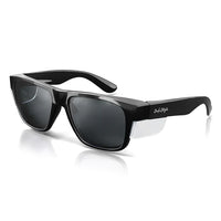 SafeStyle Safety Glasses - FUSIONS Black Frame - Tinted Lens