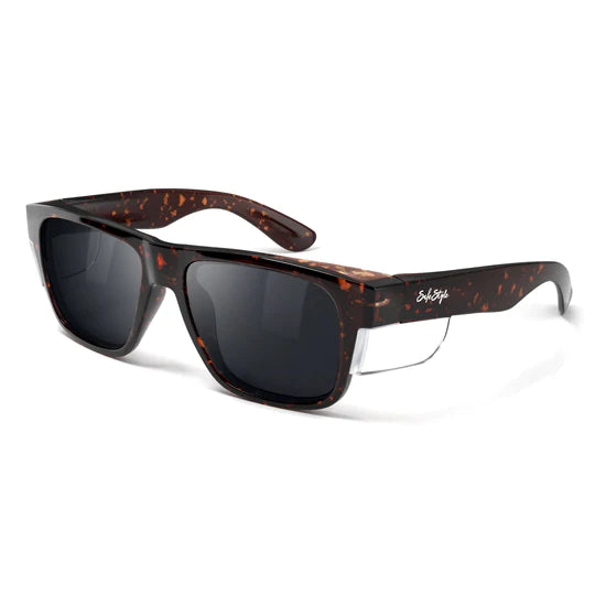 SafeStyle Safety Glasses - FUSIONS Brown Tort Frame - Polarised Lens