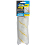 Paint Roller Cover 160mm Trade Jumbo Yellow Stripe 11mm Nap