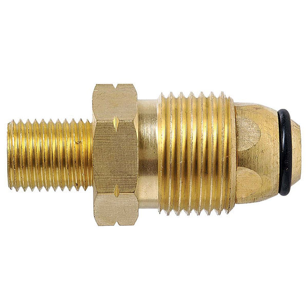 Gas Fitting - Adaptor POL-M to 1/4 BSP M straight