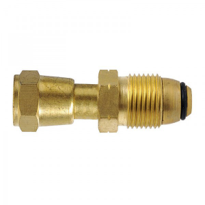 Gas Fitting - Adaptor POL-M to Primus-F RH Straight