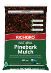 Mulch Pinebark 40lt Richgro