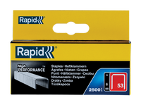 Staples RAPID 53 Series 4 lengths available in Box of 2500