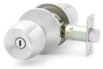 Yale "Bell" Knob Privacy Set Satin Chrome