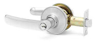 Yale "Flair" YL2 Lever Entry Set Satin Chrome