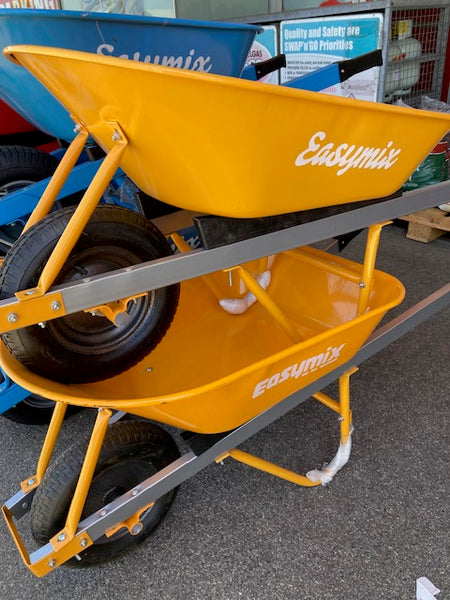 Easymix Wheelbarrow Garden Light Duty Steel Tray