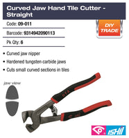 DTA Center Curved Jaw Hand Tile Nipper