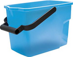 Bucket Rectangular Squeeze Mop Plastic 9 Litre