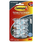 Command 3M Hook Cord Small Clear Pk8
