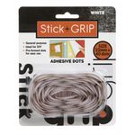 Stick & Grip Hook&Loop Dots 22mm 40 Dots White