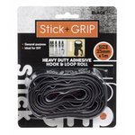 Stick & Grip Hook&Loop Roll 25mmx1m Black