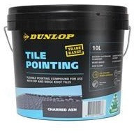 Tile Pointing Compound 10L Charred Ash