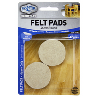 Felt Pads 46mm Round  4 Piece