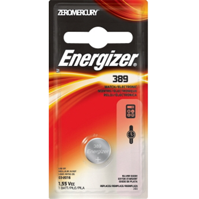Battery Energizer Watch 1.5V 389 Pk1