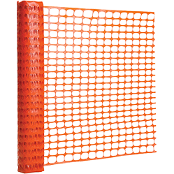 Extruded plastic barricade mesh 6kg 1m x  50m