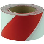 Tape Barricade Red and White 100m