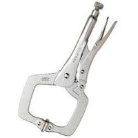 Locking Plier C Clamp with Swivel Pads