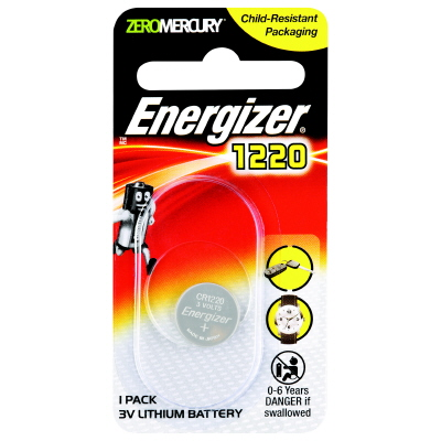 Battery Energizer Lithium Coin 3V 1220
