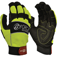 G-Force HiVis Mechanics Riggers Glove
