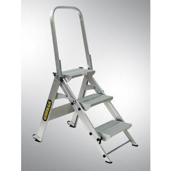 Heavy Duty 3 Step Stair 150kg Rated