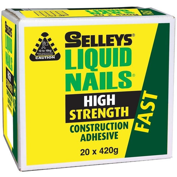 Liquid Nails F/Grab Trade 420g Box 20