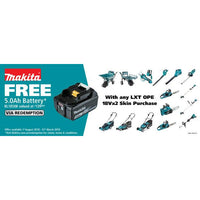Makita 36V (18Vx2) Brushcutter Straight Shaft - Tool Only