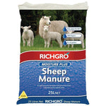 Moisture Plus Sheep Manure Richgro 25litre