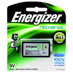 Battery Energizer Recharge 9V Pk 1