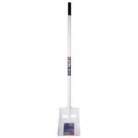 Shovel Square Mouth All Metal Long Handle White