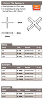 DTA Tile Spacers Cross Type 1.5mm