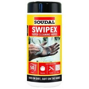Soudal Swipex Wipes Pk50