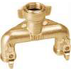 Tap Adaptor 2 Way Brass