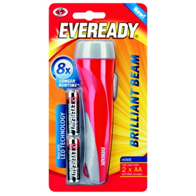 Torch Brill Beam Eveready 2AA