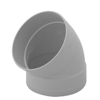 PVC Stormwater Elbow 90mm x 45deg F&F