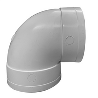 PVC Stormwater Elbow 90mm x 90 deg F&F