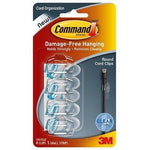 Command 3M Cord Clip 3M Pk4
