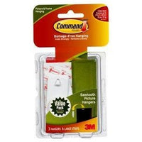 Command 3M Picture Hanger Sawtooth