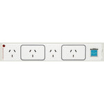 Powerboard 4 Outlet slimline with Surge