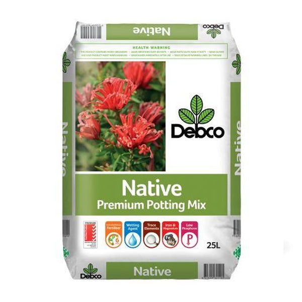 Debco Native Potting Mix Premium 25L